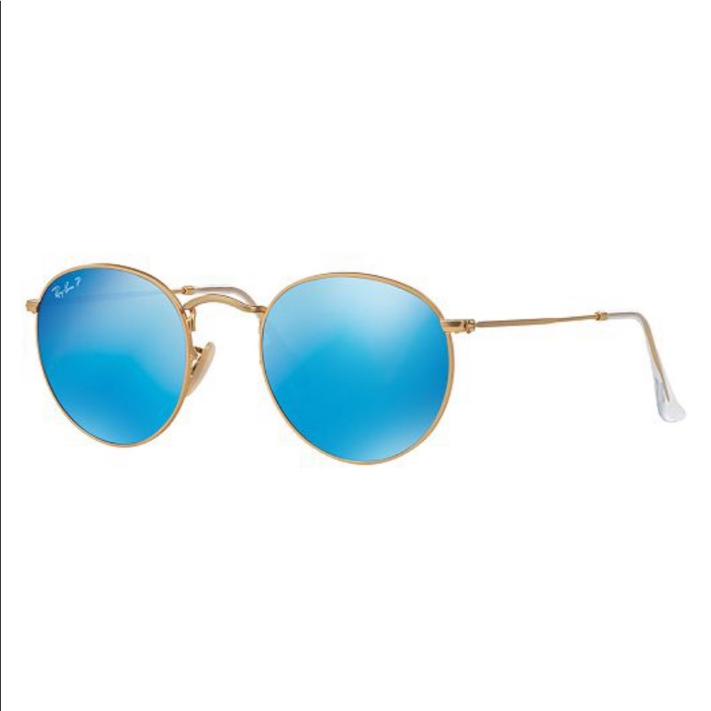 Rayban polarized round sunglasses
